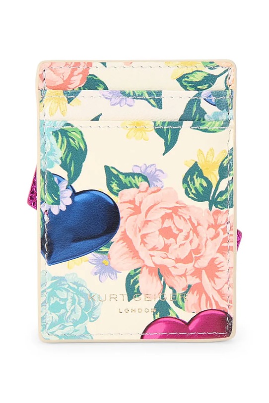Akcesoria Kurt Geiger London etui na karty skórzane Kensington 5392944119 multicolor