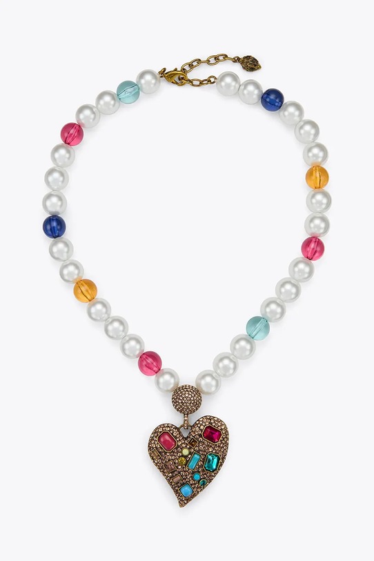 Kurt Geiger London naszyjnik Chelsea cyrkonia srebrny 5417063429