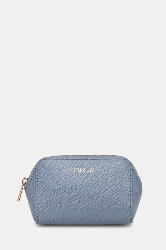 Akcesoria Furla kosmetyczka skórzana 2-pack WE00453.ARE000.4510S żółty