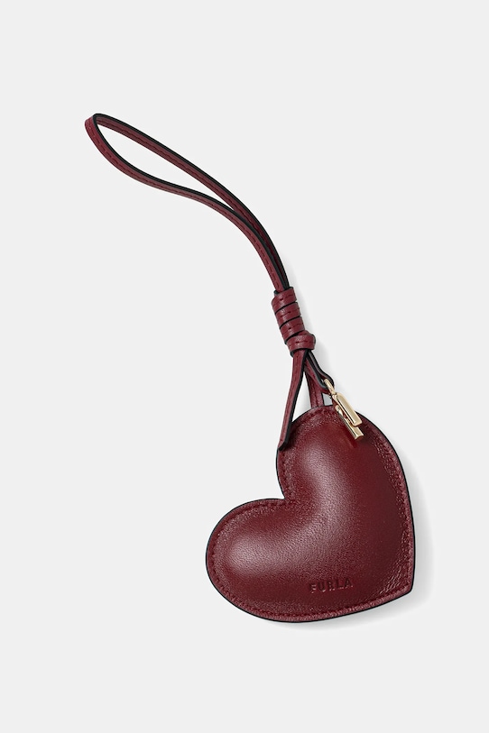 Furla brelok skórzany bordowy WK00553.BX2269.0053S