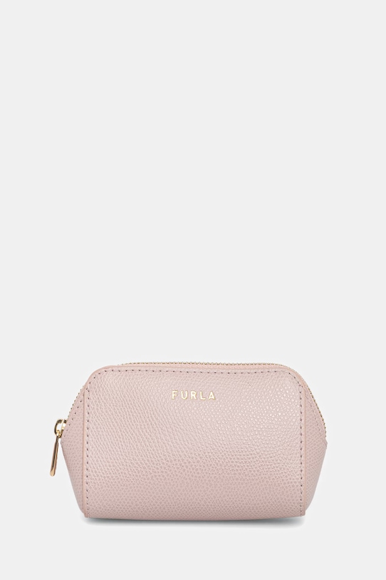 Akcesoria Furla kosmetyczka skórzana 2-pack WE00453.ARE000.4508S różowy