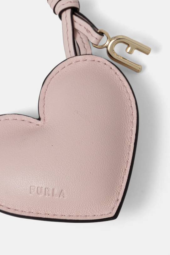 Furla brelok skórzany WK00553.BX2269.4355S różowy SS26