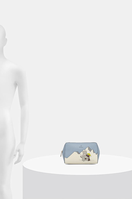Furla kosmetyczka skórzana WE00618.BX4290.4500S niebieski
