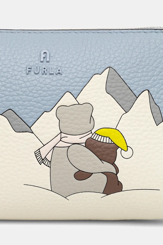 Furla kosmetyczka skórzana WE00618.BX4290.4500S niebieski SS26