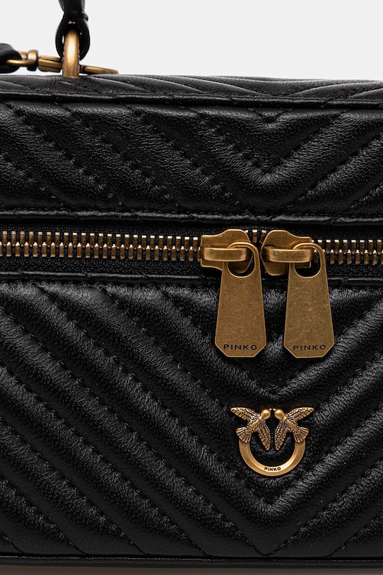 Akcesoria Pinko torebka skórzana 106382.A0GK czarny