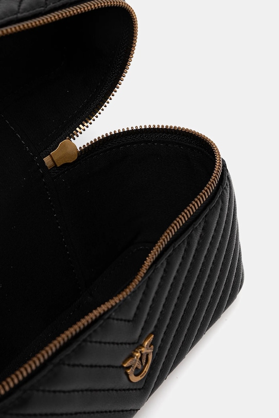 Pinko torebka skórzana 106382.A0GK czarny