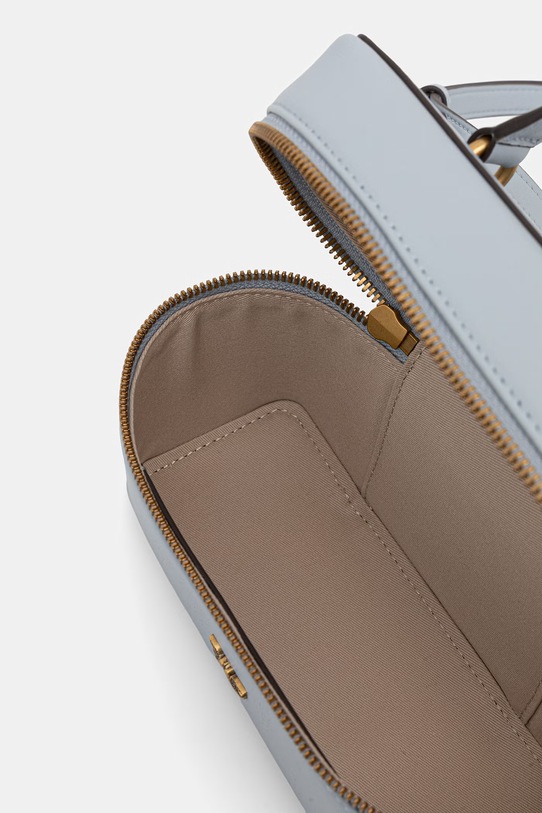 Pinko kufríková kabelka dámska kožená 106382.A0QO modrá