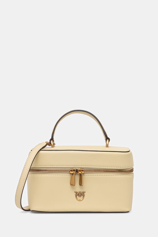 Pinko Βαλιτσάκι γυναικείο δερμάτινο κίτρινο 106382.A0QO