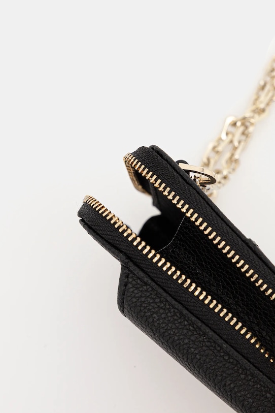 Patrizia Pepe pokrowiec na telefon skórzany 8Q0029.L001 czarny