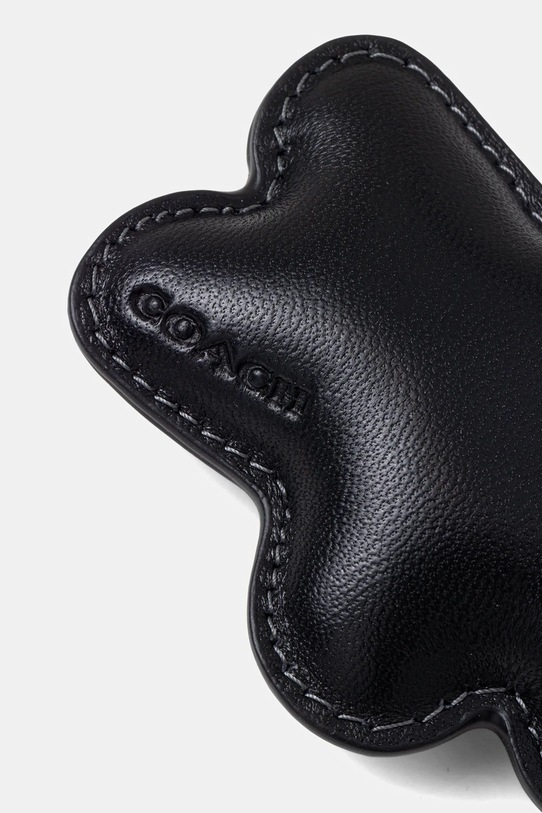 Coach brelok skórzany CCX43 czarny SS26