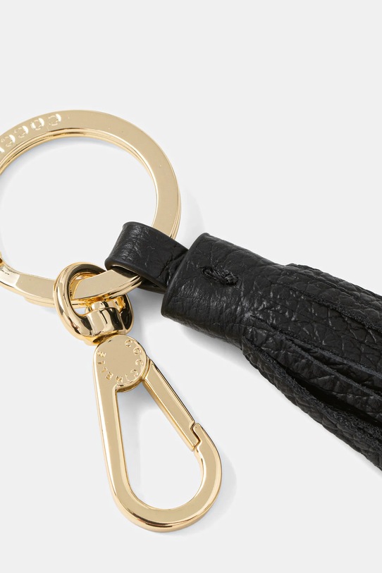 Coccinelle brelok skórzany E2.MU0.41.01.01 złoty SS26