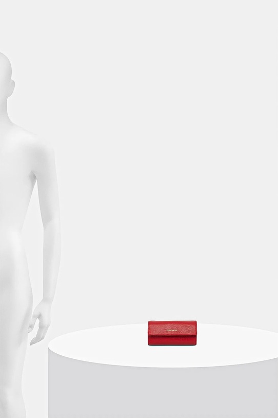 Coccinelle etui na biżuterię skórzane E2.QIO.15.02.01 czerwony