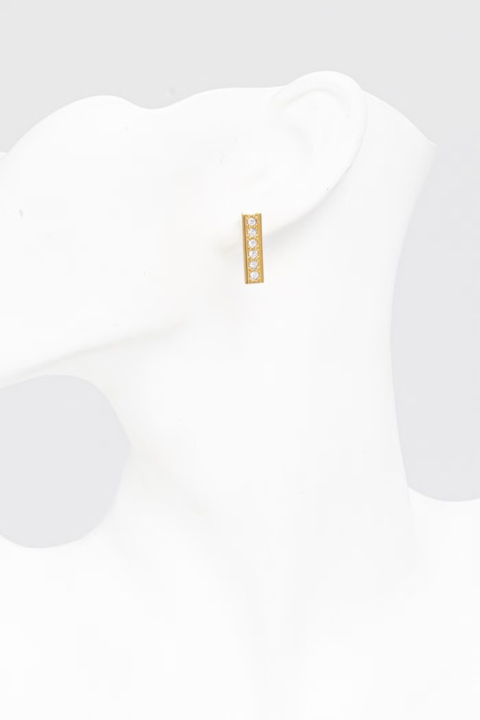 Elisabetta Franchi kolczyki OR26K61E2 złoty SS26