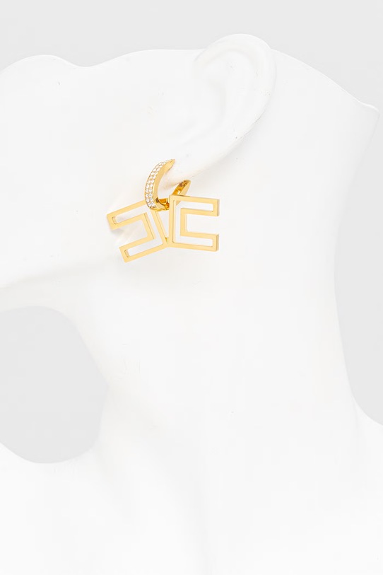 Elisabetta Franchi kolczyki OR31A61E2 złoty SS26