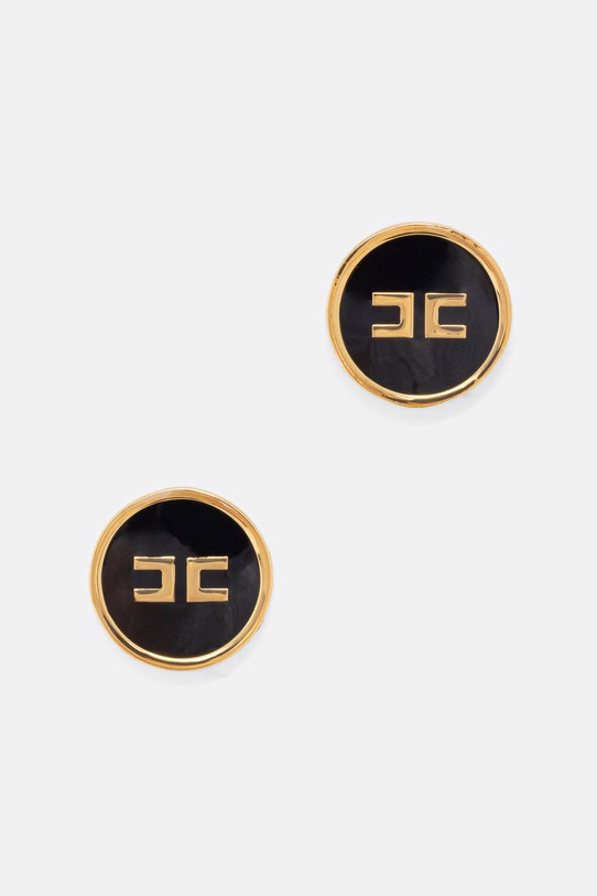 Elisabetta Franchi kolczyki Gift Box czarny OR51A61E2