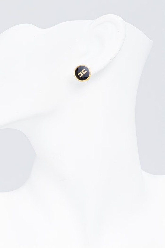 Akcesoria Elisabetta Franchi kolczyki OR51A61E2 czarny