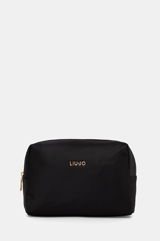 Liu Jo kosmetyczka kolor czarny czarny AA6248.T382A