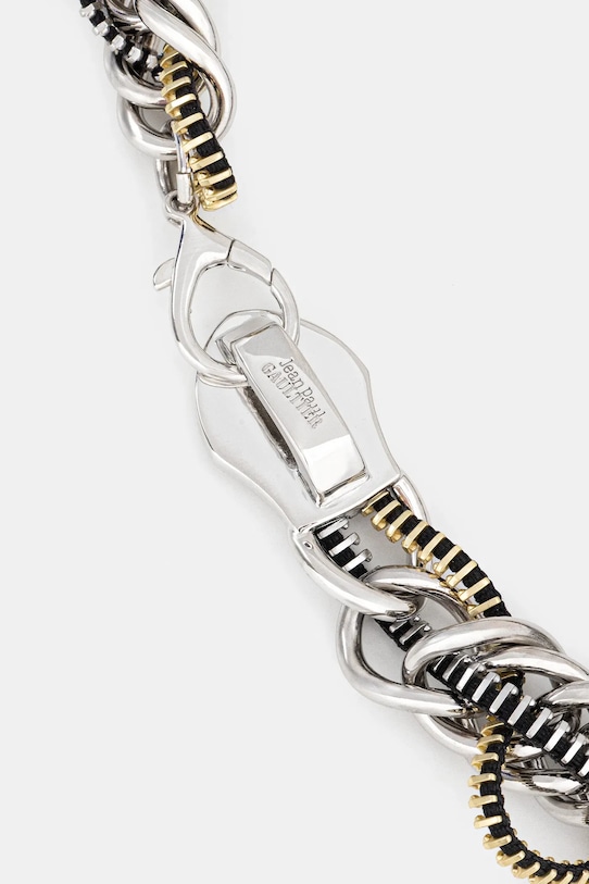 Jean Paul GAULTIER collana Zippers 26.01.U.JW058.X060 oro SS26
