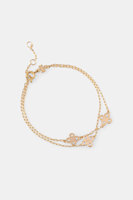 Браслет и серьги Tory Burch Kira 183301 золотой SS26