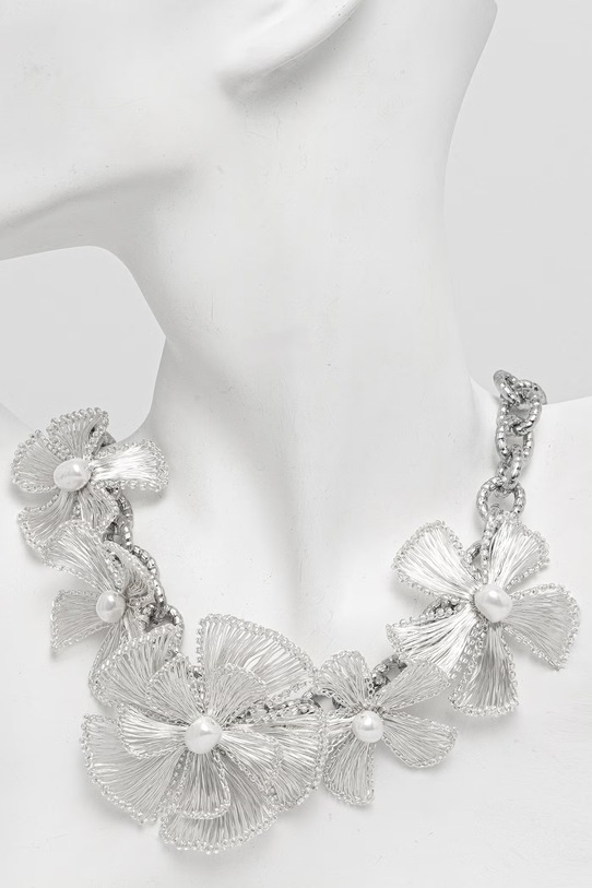 Akcesoria Marella naszyjnik damski metalowy MLAGUGLIA 2613751057200 srebrny