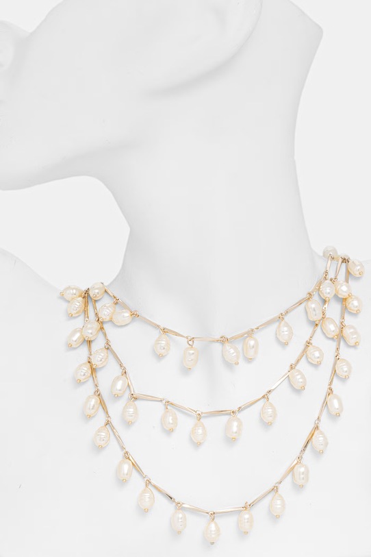 Аксесуари Marella намисто жіноче із синтетичної смоли Emme by Marella 2615751052200 золотий