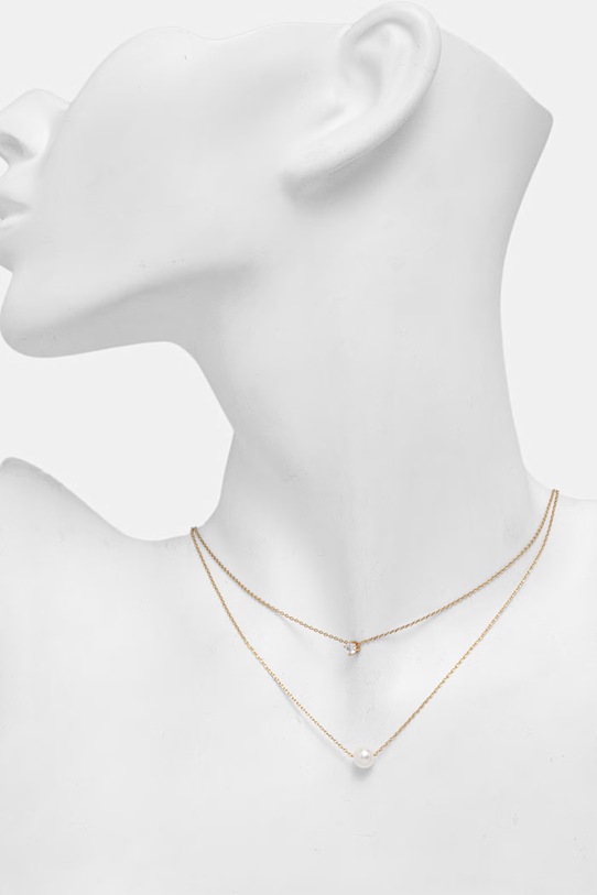 Akcesoria Aldo naszyjniki GILPATRICIA 2-pack GILPATRICIA.102 złoty