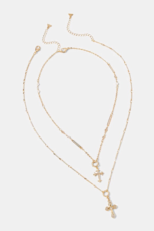 Aldo naszyjnik RAVENE 2-pack 2-pack złoty RAVENE.972