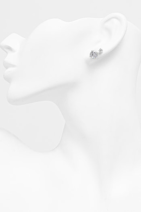 Dodatki Uhani Aldo ALAYNIA 3-pack ALAYNIA.973 srebrna