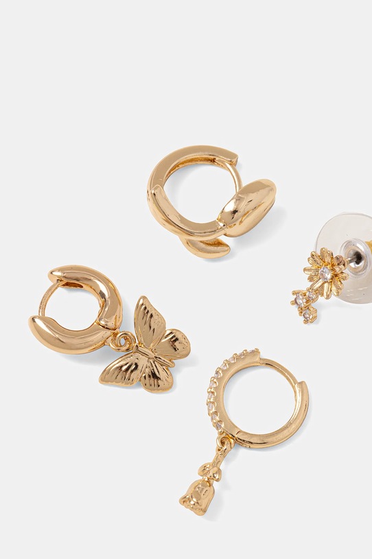 Doplnky Náušnice Aldo IZZIEE 6-pak IZZIEE.102 zlatá