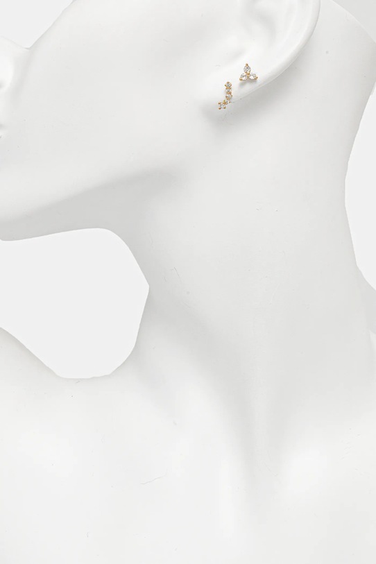 Doplnky Náušnice Aldo LIONADE 6-pak LIONADE.972 zlatá