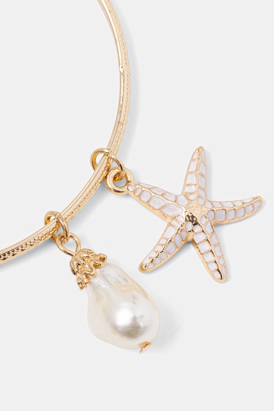 Aldo komplet narukvica za žene metalni SHELLSPELL 3-pack SHELLSPELL.102 zlatna SS26