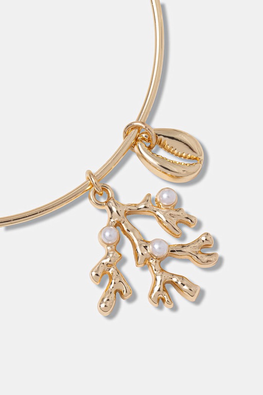 Aldo komplet narukvica za žene metalni SHELLSPELL 3-pack zlatna SHELLSPELL.102