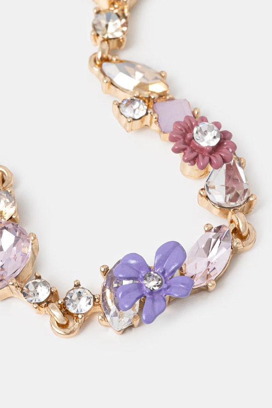 Aldo naszyjnik damski metalowy JULIETTEE JULIETTEE.963 fioletowy SS26