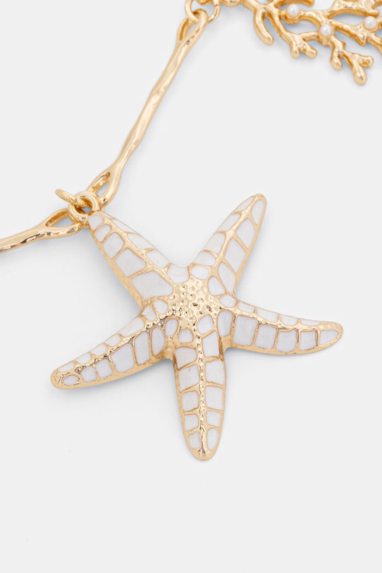 Aldo naszyjnik damski metalowy BEACHTREASURE BEACHTREASURE.102 złoty SS26