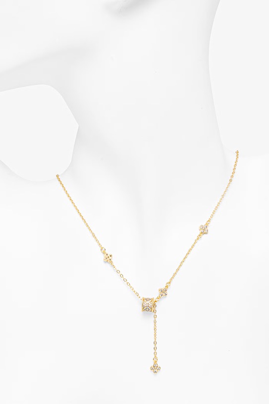 Аксесуари Aldo намисто жіноче металеве з цирконієм JOLIENA JOLIENA.972 золотий