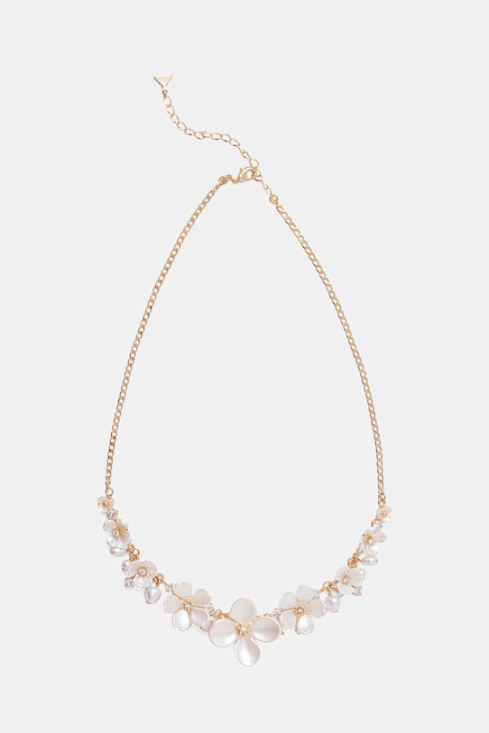 Aldo κολιέ γυναικείο μεταλλικό με ζιργκόν ROSALLY χρυσαφί ROSALLY.102