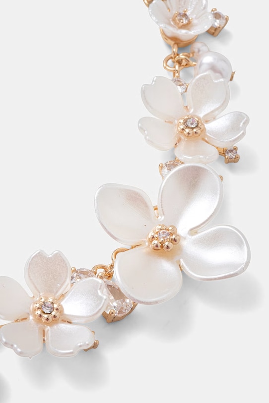 Aldo κολιέ γυναικείο μεταλλικό με ζιργκόν ROSALLY ROSALLY.102 χρυσαφί SS26