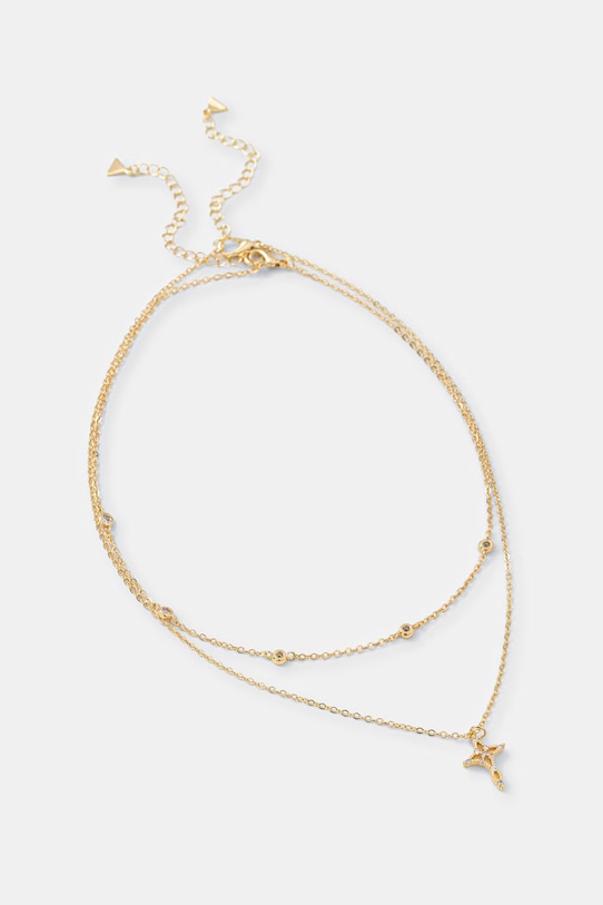 Aldo ogrlica za žene metalna MAXINNE zlatna MAXINNE.972