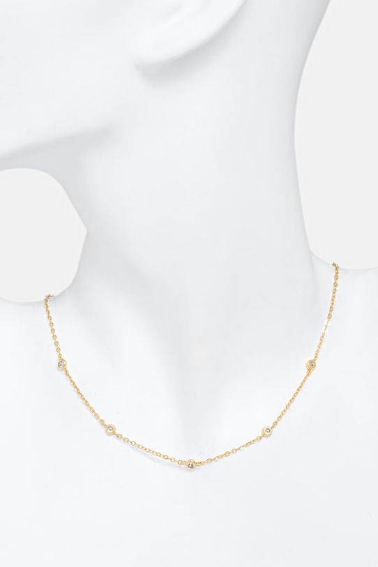 Aldo ogrlica za žene metalna MAXINNE zlatna MAXINNE.972