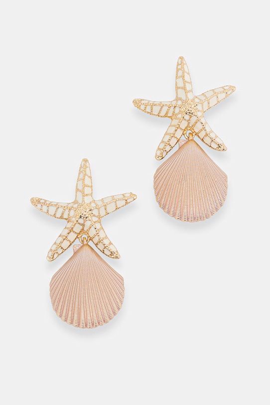 Aldo сережки жіночі металеві SIRENNY золотий SIRENNY.102