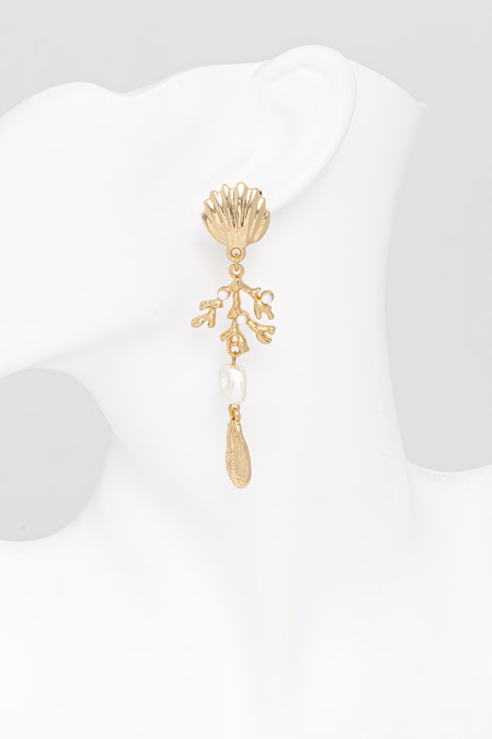 Akcesoria Aldo kolczyki damskie metalowe THALLYA THALLYA.102 złoty