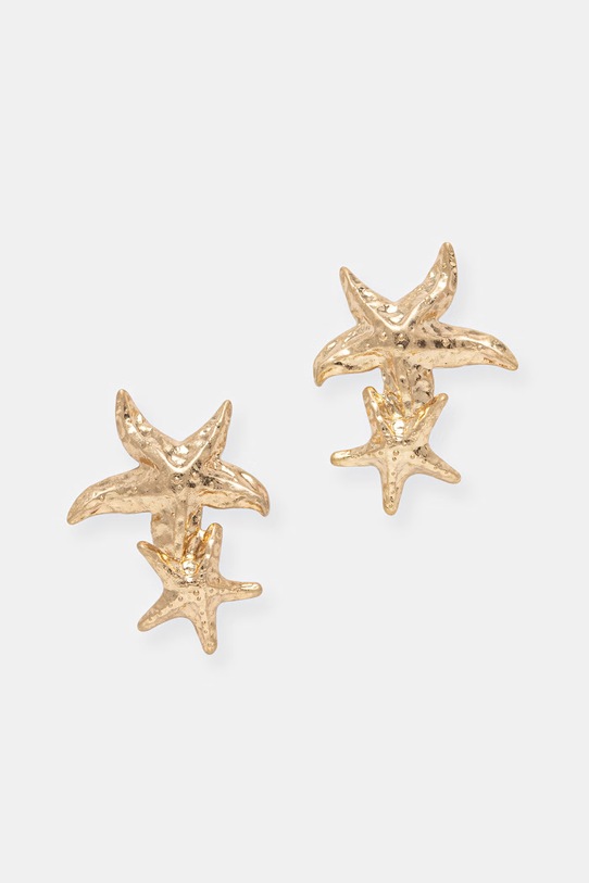 Aldo náušnice dámské kovové SEASHELLAA zlatá SEASHELLAA.710