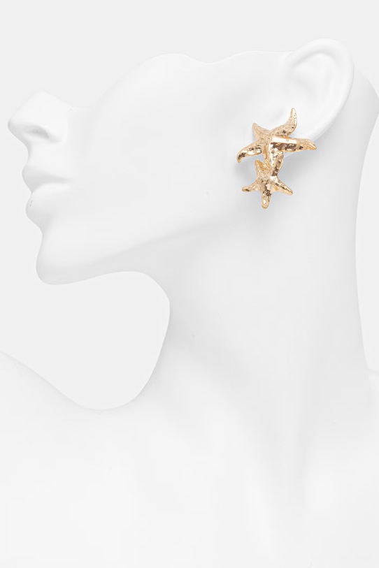 Doplňky Aldo náušnice dámské kovové SEASHELLAA SEASHELLAA.710 zlatá