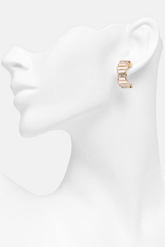 Doplnky Aldo Náušnice dámske kovové EVERLAST EVERLAST.972 zlatá