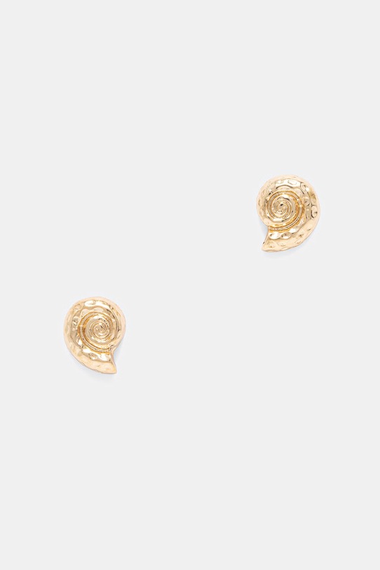 Aldo sada dámských kovových náušnic SHELLBELLE 6-pack SHELLBELLE.102 zlatá SS26