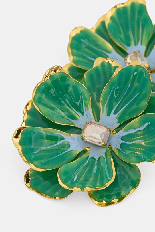 Akcesoria Aldo kolczyki damskie metalowe MARIGLO MARIGLO.300 zielony