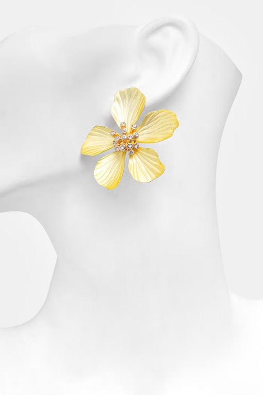 Aldo uhani ženski CAMMELIA CAMMELIA.701 rumena SS26