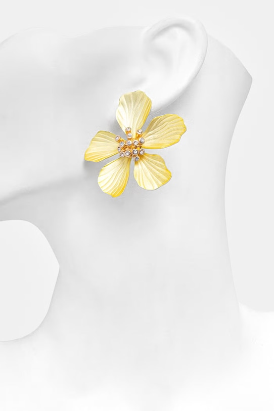 Aldo uhani ženski CAMMELIA CAMMELIA.701 rumena SS26