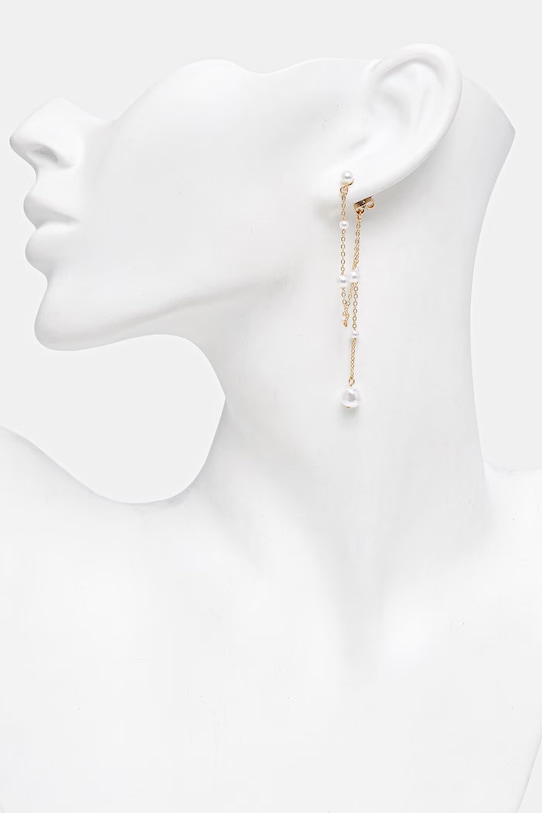 Aldo kolczyki damskie metalowe z cyrkonią RAVVEN 3-pack RAVVEN.102 złoty SS26