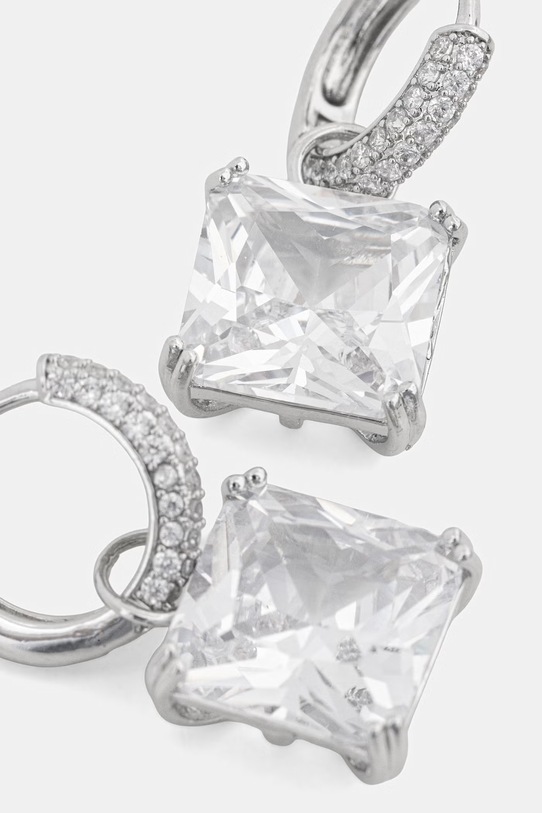 Aldo náušnice dámske kovové so zirkónom PRETTEY PRETTEY.973 strieborná SS26